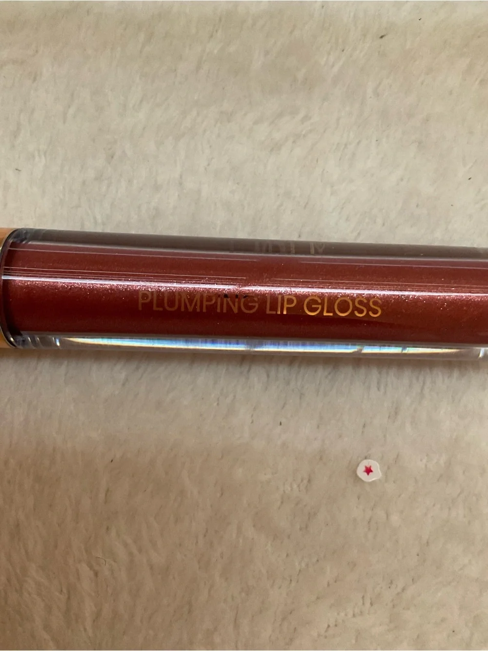 Lip Gloss Balm – Shimmery Warm Brown